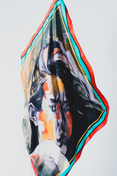 CLEMENTINA Silk Scarf